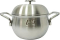 Withmolly316Ti Titanium Stainless Steel Stockpot rice cooker with Lid 6.2in/16cm