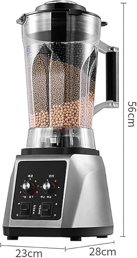 Professional-Grade 2200W Blender: 5.5L High-Capacity Multi-Function Kitchen Powerhouse with Noise Reduction