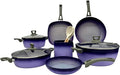 Terracotta 12 Piece Cooking Set with Milk Cup - Purple