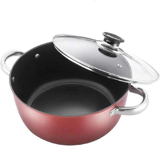 3pcs Cookware Set Household Non-Stick Pan Suit Pot Wok Frying Pan Milk Pot Gift Induction Cooker Universal Stove