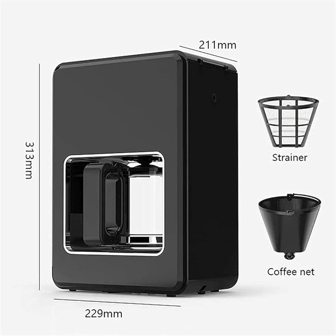Coffee Machine Fully Automatic Coffee Machinehome Automatic American Drip SmartMachine To Make Coffee Brewer With Thermal Insulation Function 1.2L