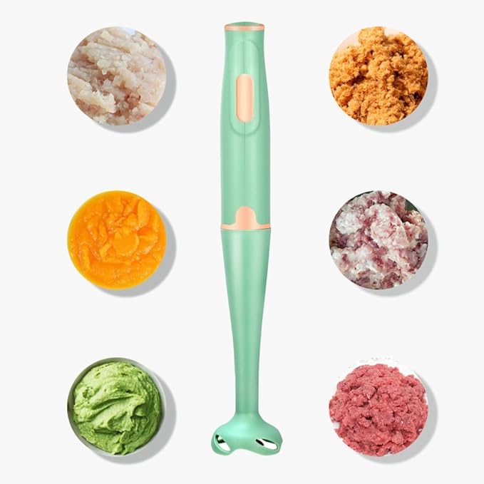 Hand Blender Kitchen Food Vegetable Grinder Food Mixer Purees Smoothies Shakes Sauces Soups Sage D US Plug
