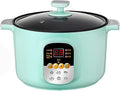 Rice Cooker Household Multifunctional All-in-one Rice Cooker/Frying Pan/Wok/Soup Pot Non-Stick Inner Pot for 1-4 People (B 1.6L) (A 1.6L)