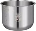 Rice Cooker 304 Stainless Steel Inner Pot 3L4L5Lcompatible For Midea Thickened FS3010/70 Inner Pot(5L 23.5X14)