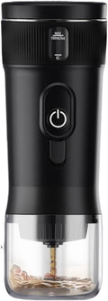 Portable Coffee Maker Small Espresso Machine DC12V Travel Coffee Maker for Car Outdoors Camping Backpacker Lightweight