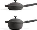 Our Place Mini Home Cook Duo - 8.5 Always Pan &amp Small Perfect Pot Bundle | Multi-Functional Cookware Set Replaces 18 Pieces | Char