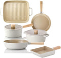 Fika IH Induction Pan Pot Grill Egg Pan Cookware Set of 6P