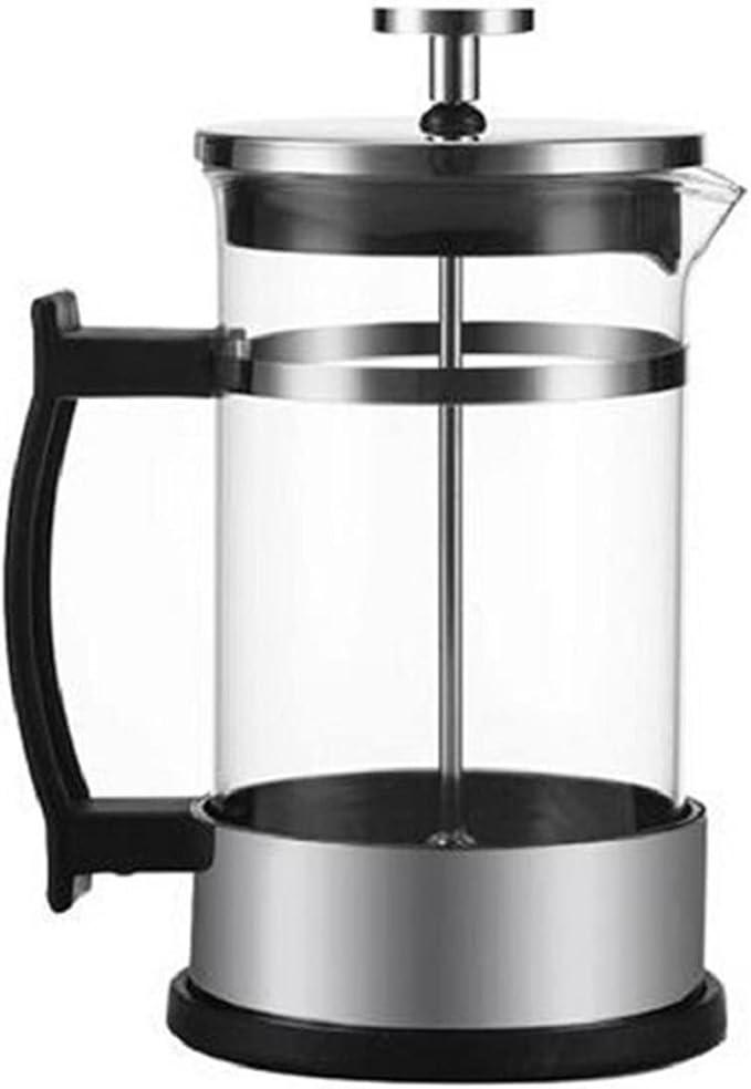 Glass Coffee Maker Kettle Manual Tea Pot With Handle Espresso With Filter
