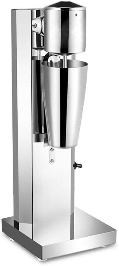 Milk Shaker Blender 18000RPM Single Head Stainless Steel Milkshake Maker with 22ounces Cup Commercial Electric High Speed Drink Mixer Machine for Restaurant Cafe Bar