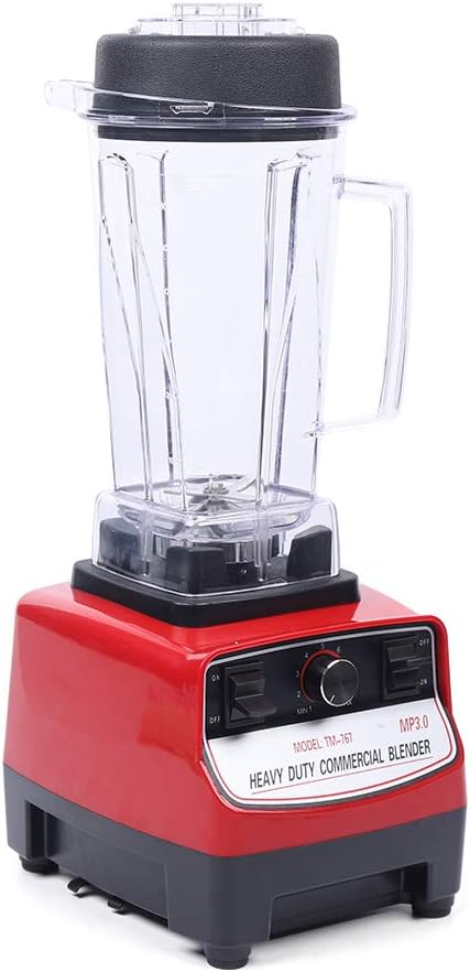 Professional Blender for Kitchen 1500W Electric Commercial Blender Milkshake Mixer Smoothie Maker Mixed Drink Coffee Maker for Home Kitchen Restaurant Speed Control 2L/0.5Gal Cup