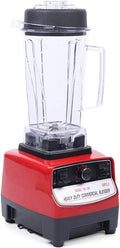 1500W Professional Blender Countertop Countertop Smoothie Blender Blenders High Speed Blender For Shakes and Smoothies 2L/68OZ (Red &amp White)