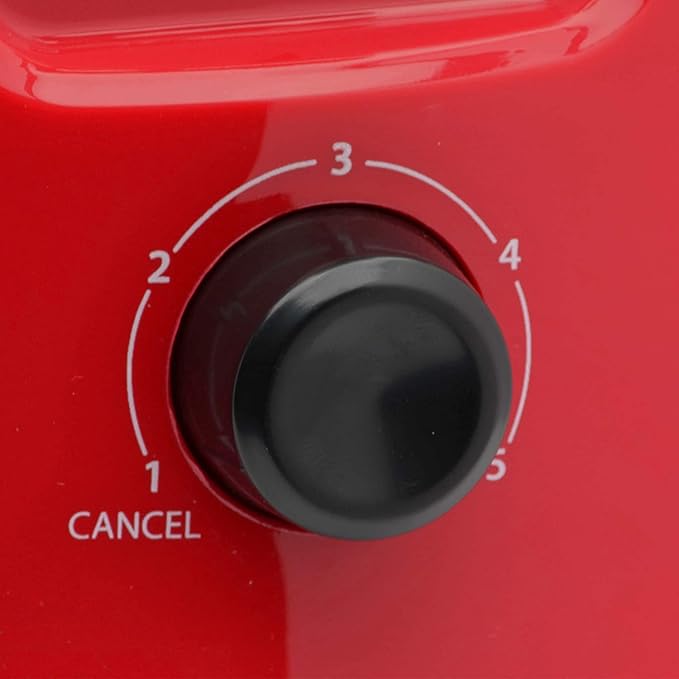 Kitchen Selectives 2-Slice Toaster By Select Brands - Premium Bread &amp Bagel Toaster - Features Browning Control &amp Wide Slots - Electric - with Cord Wrap - Red
