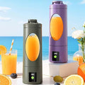 Portable Travel Blender 550ml Capacity 1300mAh Battery USB Rechargeable 3 Blending Speed Modes Dishwasher Safe Suitable for Active Users.