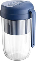 Portable Blender Travel Blender 300ml Mini Blender Personal Mixer Fruit Rechargeable with USB (Color : Blue)