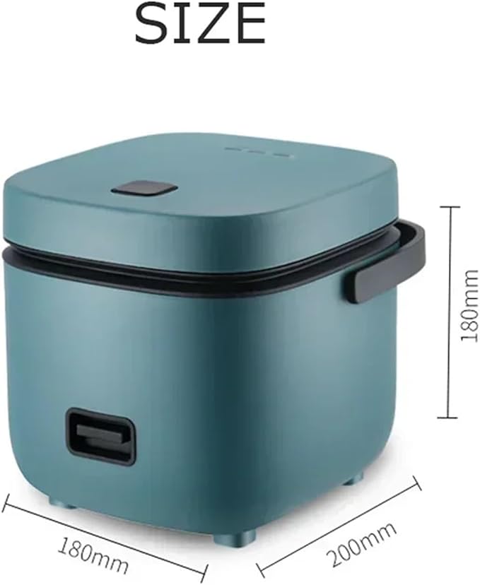 Smart Electric Rice Cooker Multicooker Mini Electric Cooking Pot Non-Stick Cooker 1-2 People Household Kitchen Appliance 220V(Side panels)