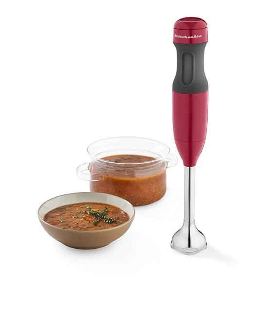 KitchenAid KHB1231 2-Speed Hand Blender Empire Red - KHB1231ER