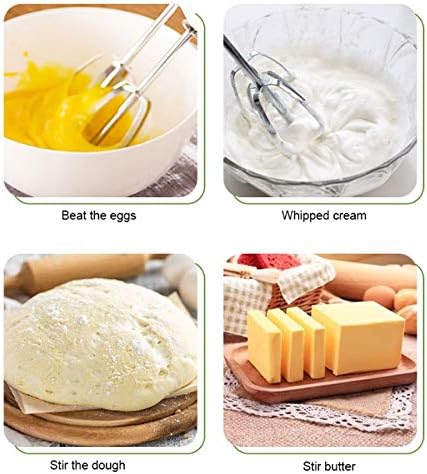 5 Speed Handheld Electric Food Blender Milk Cream Dough MiPB9rrg Processor