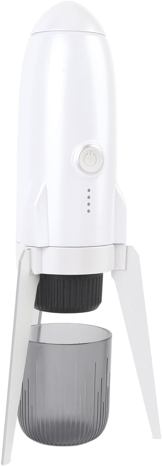Haofy Portable Coffee Maker Compact Rechargeable and Travel Friendly for Espresso Cappuccino and Latte On the Go Includes Reusable Filter