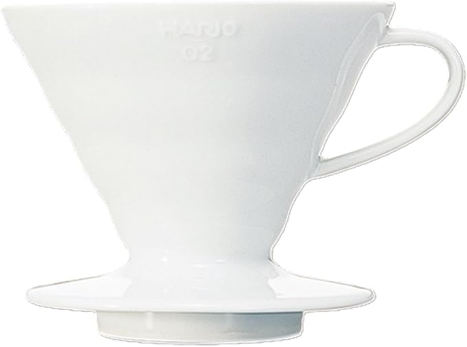 Hario V60 Dripper Ceram 01 White 1 Each