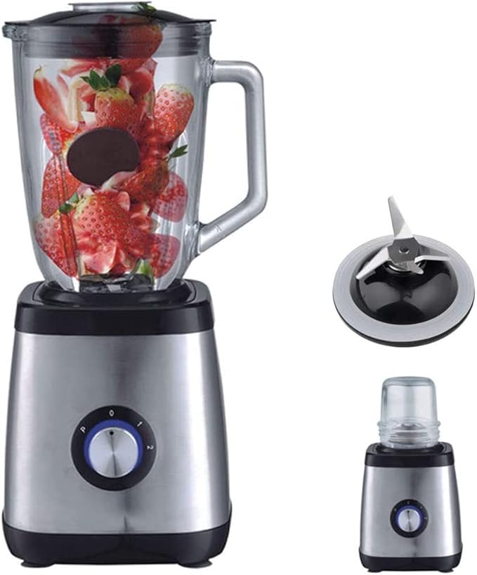 Multifunctional Blender Professional Commercial &amp Home Blender Variable Speed Control 1.8L Container for Smoothies/Soups/Frozen Desserts/Sauce