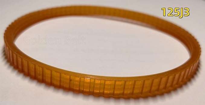 OEM Quality for Bando Massage Chair Engine Generator Motor Drive Belts Repair Parts 80H 140H 125J 118H(125J2 (PU Orange))