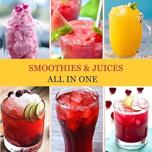High-Speed 2200W Commercial Blender with Quiet Shield - Heavy-Duty Easy to Clean Dishwasher Safe Ideal for Juices Smoothies Ice Shakes - 220V
