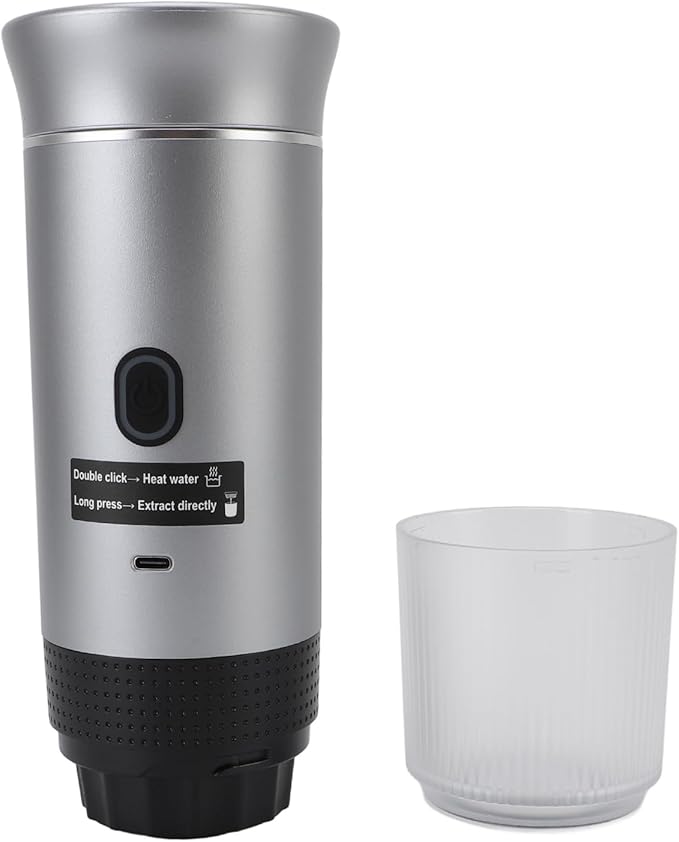 FOSA Portable Coffee Maker 120ml Electric Coffee Maker Automatic Heating Travel Coffee Machine Travel Machine