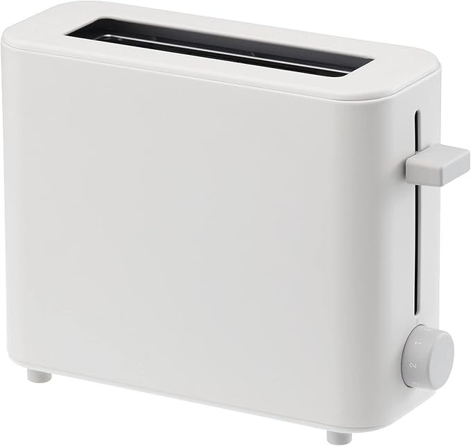 PLUS MINUS ZERO Toaster 1-Slice White XKT-V030(W)