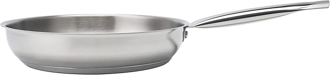 EW-TS-8010 Induction Cookware Set Made of High-Quality Stainless Steel 8-Piece Cookware Pots with Glass Lid 3 x Saucepans Saucepan Frying Pan for All Types of Cookers Silver Edition