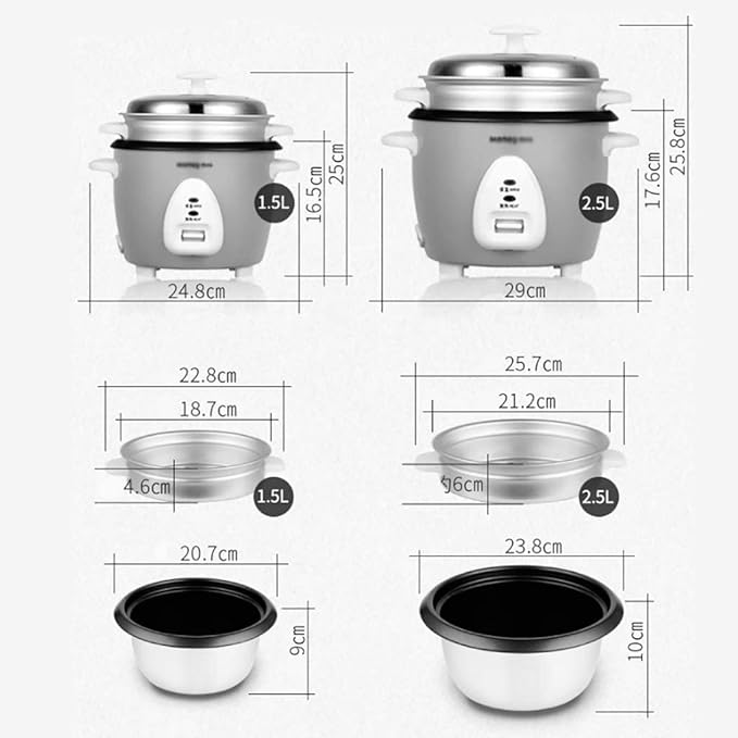 Electric cooker Red Rice Cooker Household 1-3 People Mini Rice Cooker Dormitory Ordinary Old-fashioned Steamed Rice Cooker