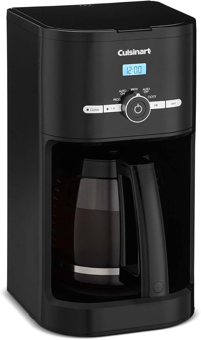 Cuisinart Classic 12-Cup Programmable Coffeemaker Black DCC-1120BKNAS