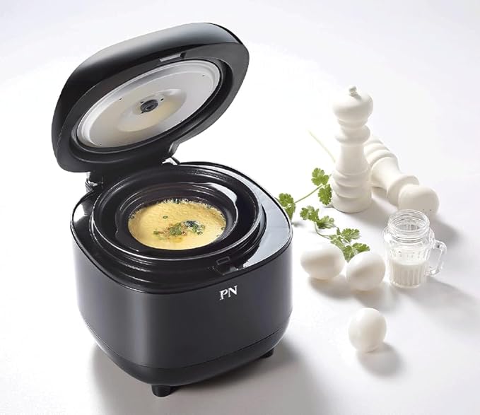PN Poongnyun Micom Mono Electric Rice Cooker Black 3 Servings ETL Certified