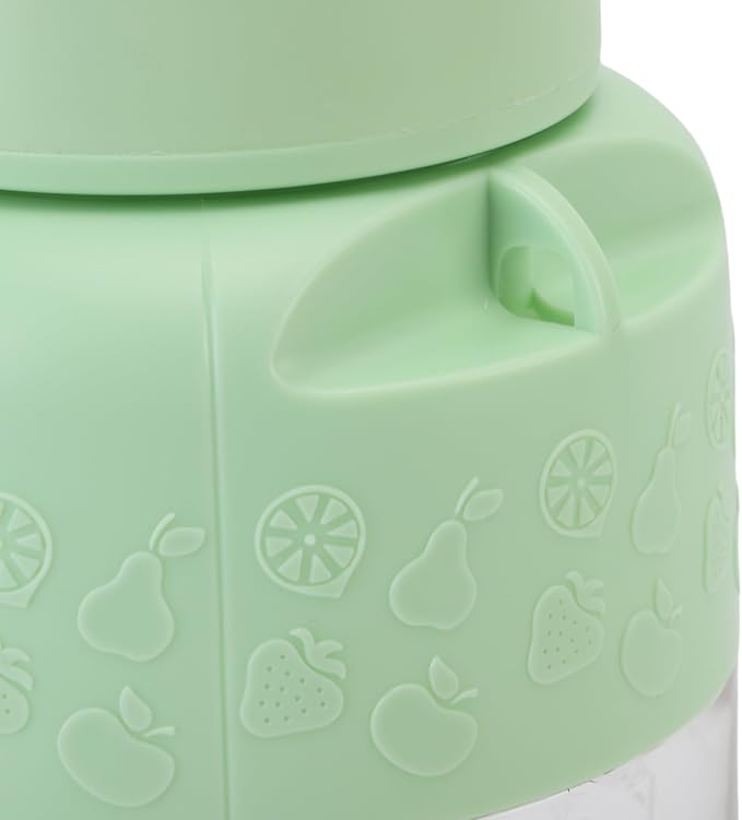 Electrical Sample Cup Multifunctional Portable Blender Rechargeable Travel in the Office Gym (Green)