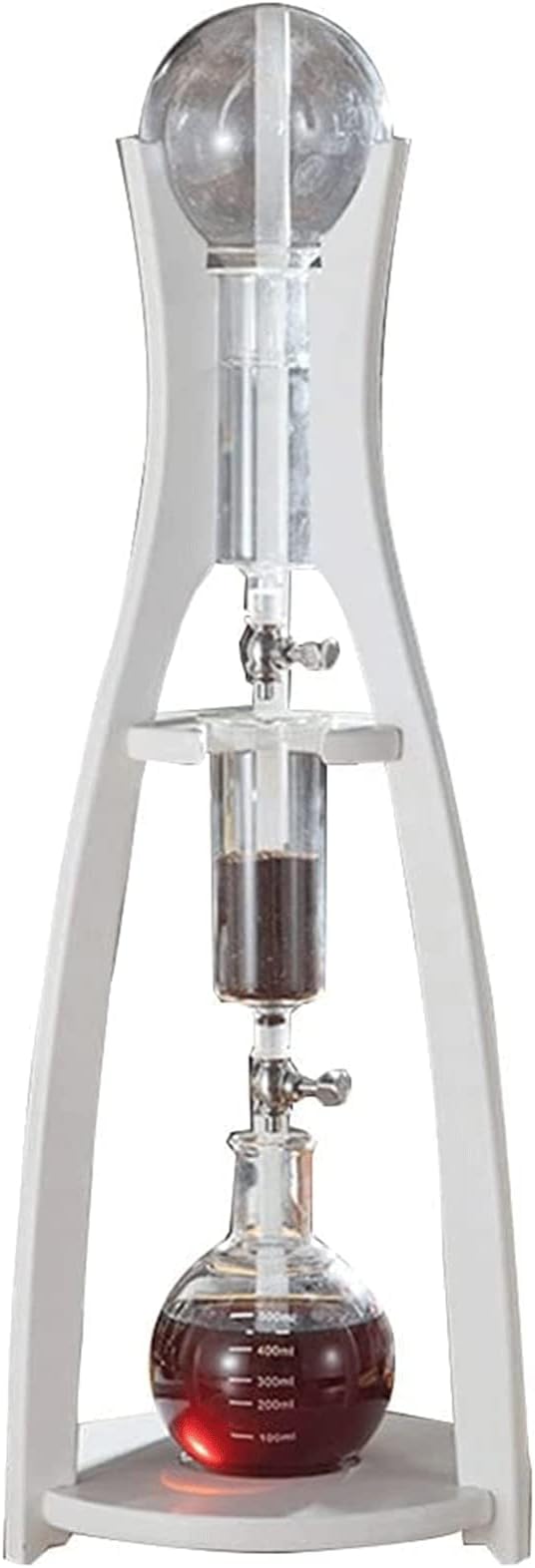 Beverage Equipment Creative Cold Brew Coffee Maker 500ml/16.9oz Siphon Coffee Maker with Reusable Drip Filter Adjustable Water Flow Coffee Maker Siphon Coffee Maker