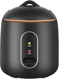 GRFIT 1.2L Mini Electric Rice Cooker Multi-Function 1-2 People Porridge Soup Small Cooking Machine Non-Stick Food Steamer (Color : A)