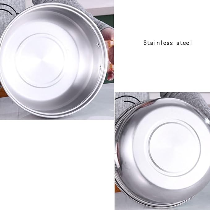 Easy to clean Practical Gift Set of 12-piece Wood-grain Milk Pot Soup Kettle Frying Pan Stainless Steel Cookware Kitchen