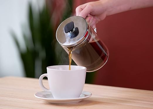 Service Ideas T299SR Double Wall Coffee Press Glass 13.5 oz