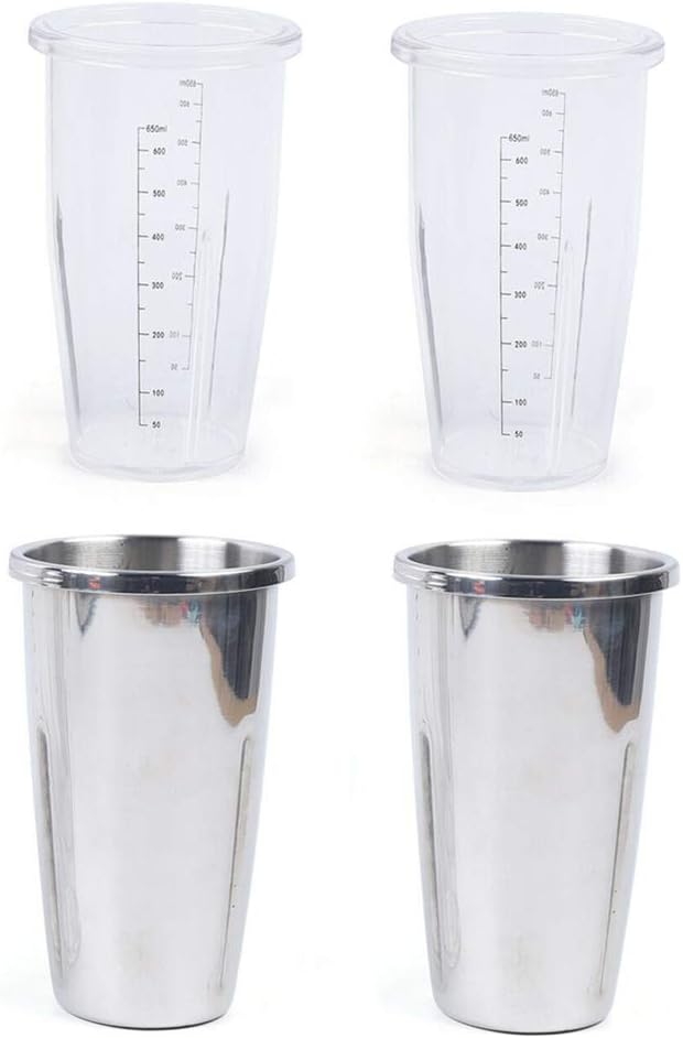 Gdrasuya10 560W Double Head Electric Milkshake Machine Drink Mixer Smoothie Blender 14000 RPM 22 oz Commercial Home Use