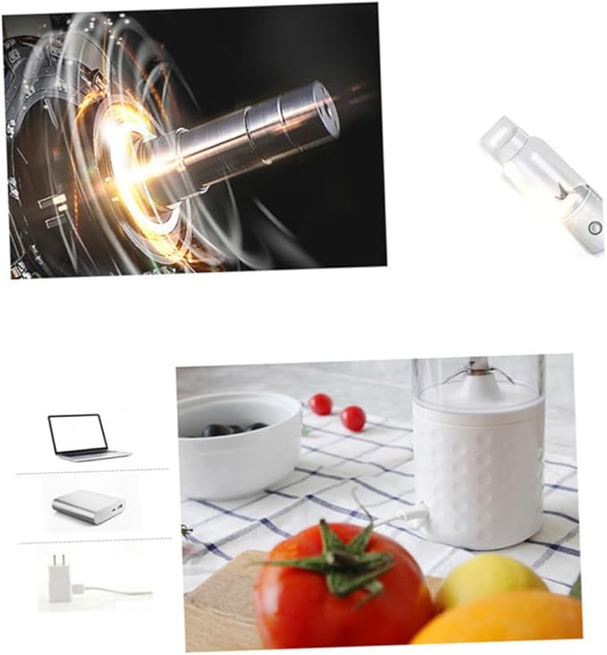 VOSAREA 500ml Portable Fruit Juicer Mini Cordless Rechargeable Juice Maker Extractor Cup
