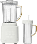 PowerExact Blender 700W with PrecisionSense Auto-Adjust Dual Jar System 4 Preset Programs Dishwasher Safe Parts