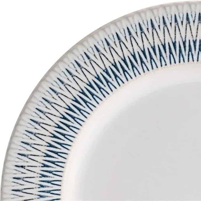 12 Piece Dinnerware Set Service for 4 Dishes and Plates Sets Dinner and Ceramic