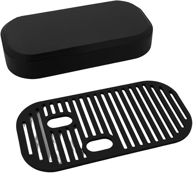 Low Drip Tray Compatible for De'Longhi Lattissima One — Upgraded Wide Drip Tray for Nespresso Machine Fits Tall Mugs and Cups Spill-Resistant Design