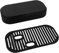 Low Drip Tray Compatible for De'Longhi Lattissima One — Upgraded Wide Drip Tray for Nespresso Machine Fits Tall Mugs and Cups Spill-Resistant Design