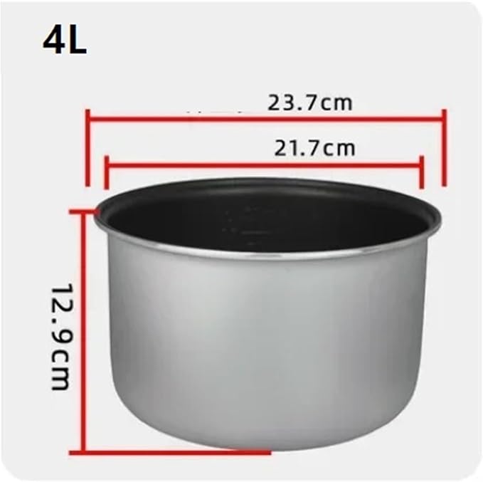 Universal Electric Rice Cooker BowlCompatible For Midea 2L 3L 4L 5L 1pc(4L)