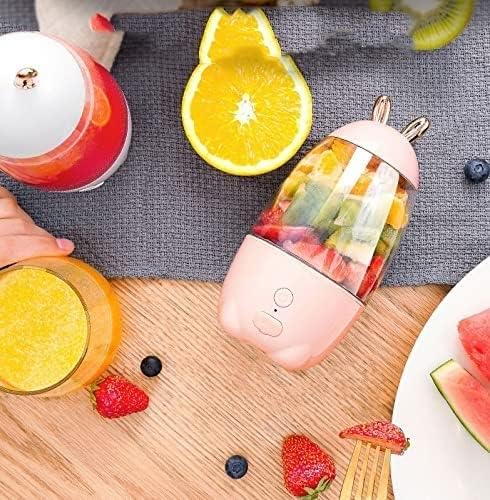 Portable Blender Personal Blender with Extra BPA Battery Powered USB Rechargeable Mini Blender for Juices Shakes Smoothies Salad Dressing Baby Food(Blue)