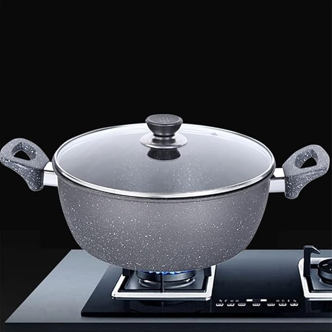 Kitchen Cookware Sets 3 Pcs Cookware Set Frying Pan Soup Pot Wok Non- Stick Pan Saucepan Cooking Pot Set Kitchen Cooking Set Cooking Pots