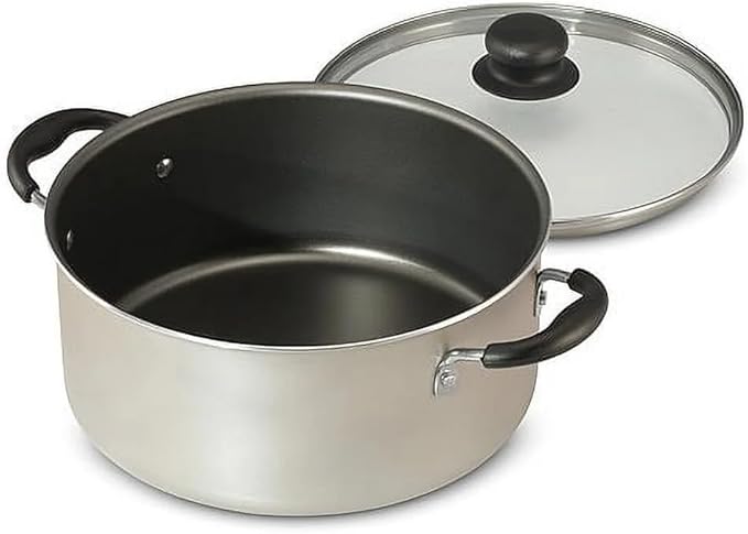 9-Piece Non-Stick Cookware Set Champagne - Complete Pots and Pans Kit for Home Kitchen Easy to Clean &amp Heat Evenly