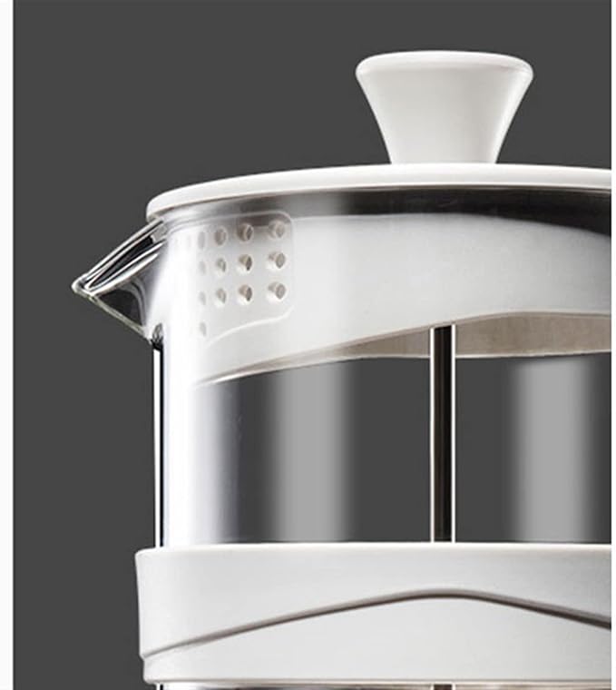 Coffee Maker Coffee Maker Thickened Glass 3-Level Stainless Steel Filter Heat Resistant Coffee Pot Barista Tools Kettle (Size : 1000ml)