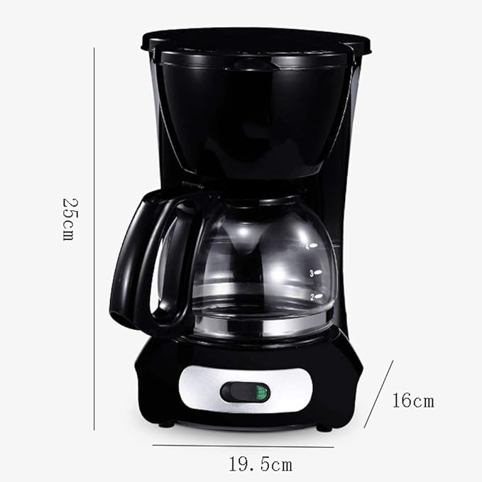 Coffee Machine Coffee Machine Coffee On The Go Filter Coffee Machine Black and Brushed Stainless Steel Coffee MakerFilter Coffee Machine with Insulated Jug Aroma Selec