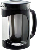 Primula Burke Cold Brew Iced Coffee Maker - Glass Carafe 1.6 Qt (51.2 oz) Black (2 Units)